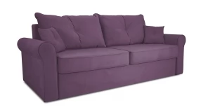 Диван «Синди» Kolibri Violet (велюр) фиолетовый